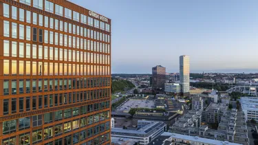 Drönarfoto över Göteborg