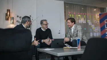 Medarbetare på kontor hos Binders